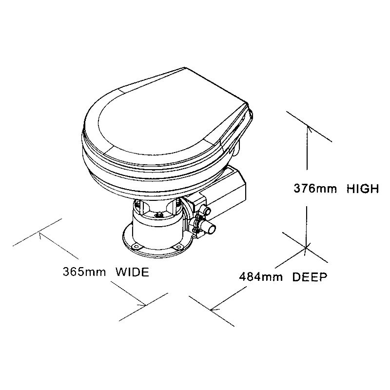 WC ELETTRICO TMC LARGE