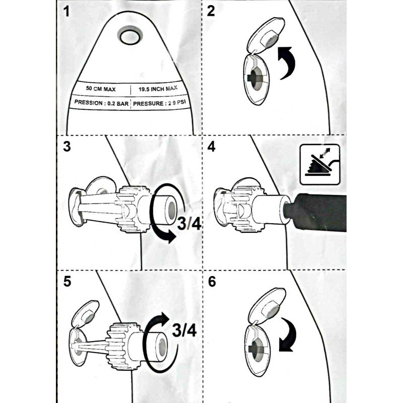 PARABORDO RIB BIANCO