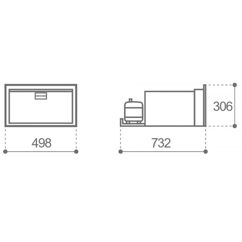 FRIGORIFERO DW35 RFX OCX2