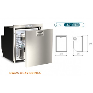 FRIGORIFERI/FREEZER DW DRINKS CON APERTURA A CASSETTO