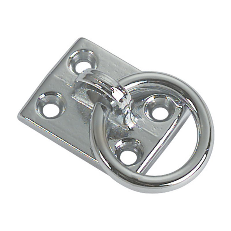 PIASTRA OTTONE C/ANELLO