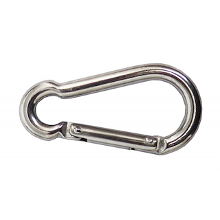 MOSCHETTONE APERTURA TRASVERSALE INOX 316