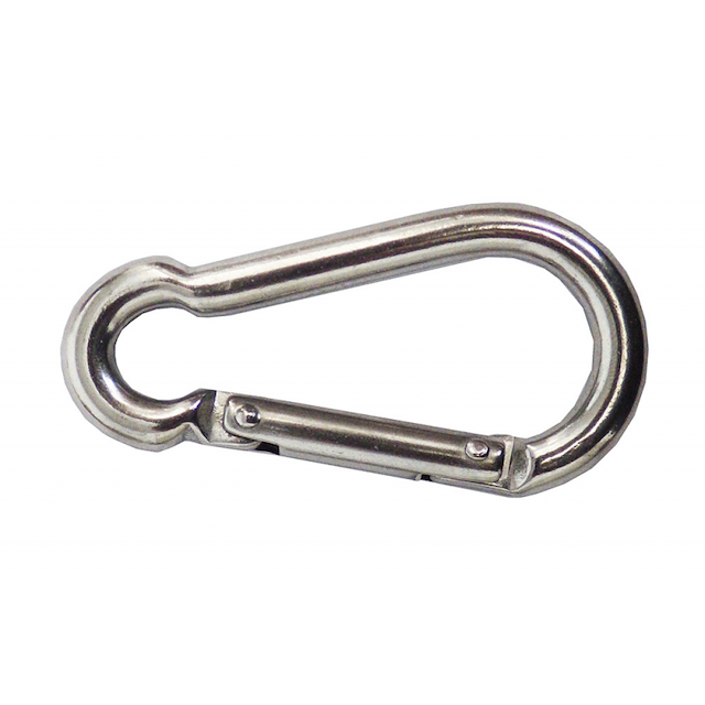 MOSCHETTONE APERTURA TRASVERSALE INOX 316