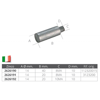 ANODI PER SCAMBIATORI VM