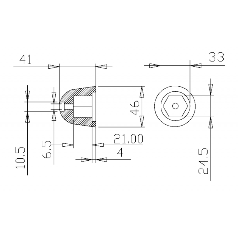 OGIVA PER BOW THRUST SIDE POWER-SLEIPNER