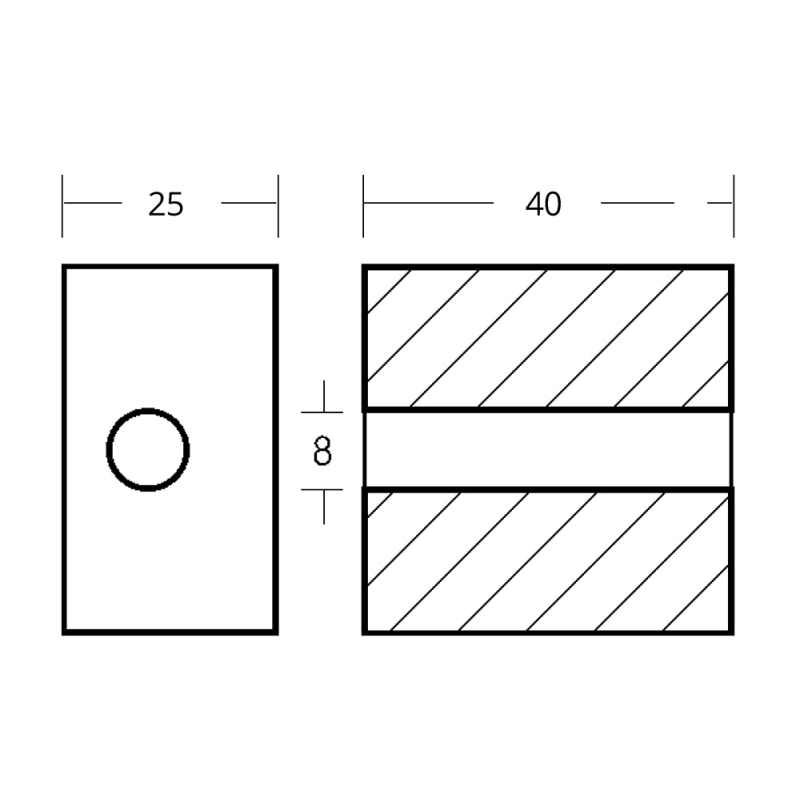 CUBO PER MOTORE FUORIBORDO O.M.C/JOHNSON/EVINRUDE