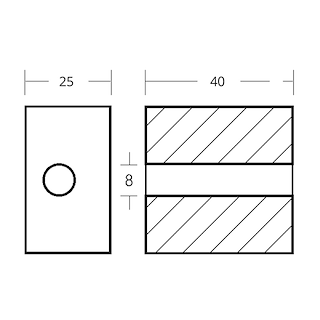 CUBO PER MOTORE FUORIBORDO O.M.C/JOHNSON/EVINRUDE