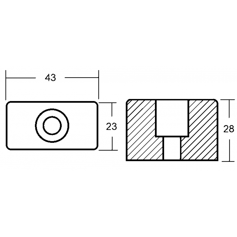 CUBO PER MOTORI OMC COBRA 60/280 HP