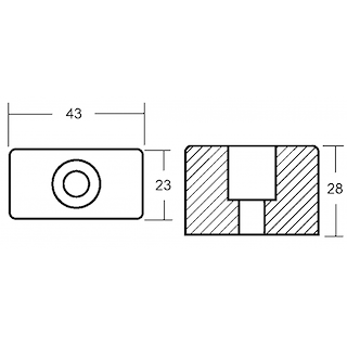 CUBO PER MOTORI OMC COBRA 60/280 HP