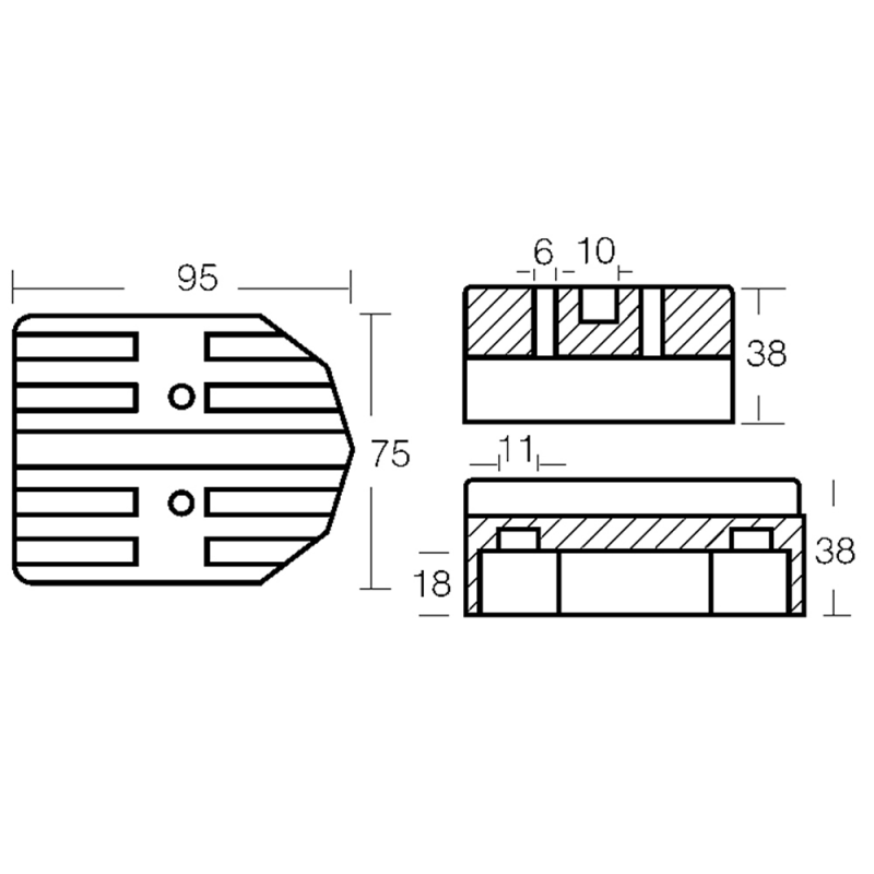 PLACCA ALPHA ONE BRAVO I-II-III