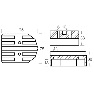 PLACCA ALPHA ONE BRAVO I-II-III