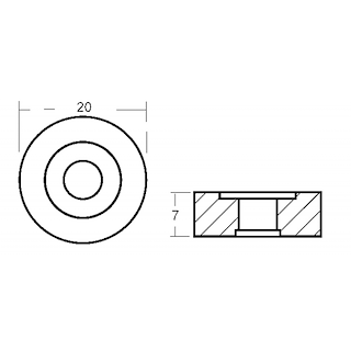RONDELLA MERCURY RIF.OR.823912-1