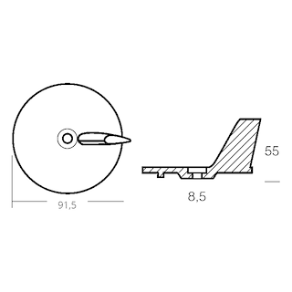 PINNA PER YAMAHA 20/50HP