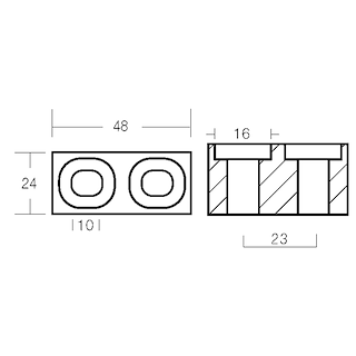 CUBO PER YAMAHA 115/200 HP