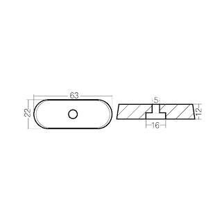 PIASTRA YAMAHA F6-F8C-F9,9-68T