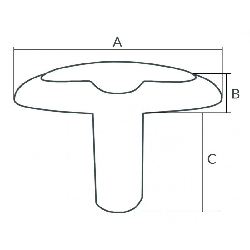 BITTA A SCOMPARSA IN ACCIAIO INOX