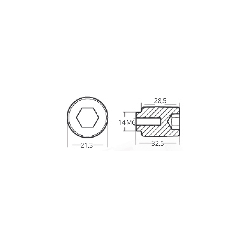 CILINDRO PER MOTORI YAMAHA 75/250 HP