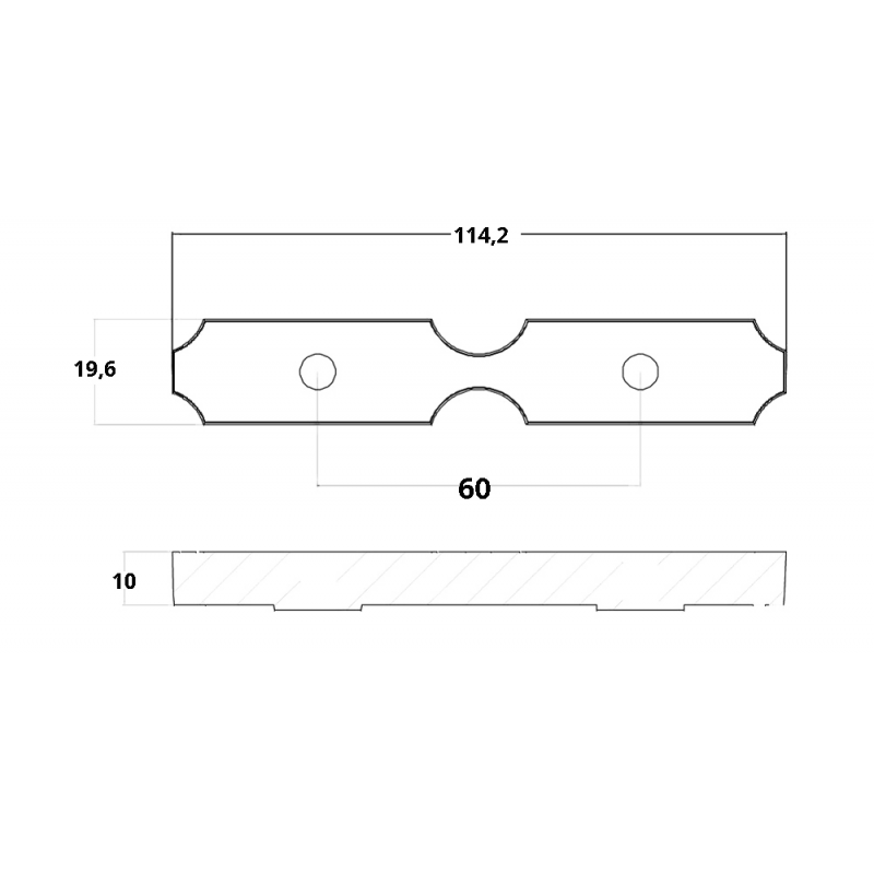 PIASTRINA PER MOTORI 300-350HP