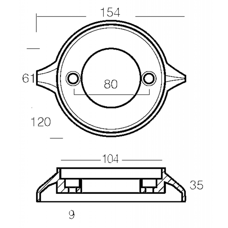 COLLARE PER PIEDE VOLVO AQ 200-290