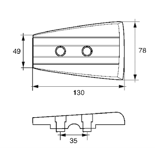 PIASTRA PER PIEDI VOLVO DPH/DPR