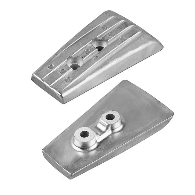 PIASTRA IN ZINCO PIEDE POPPIERO DPR