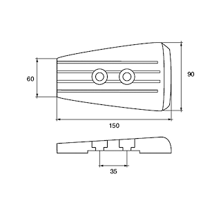 PIASTRA PER PIEDI VOLVO DPS-A/DPS-B