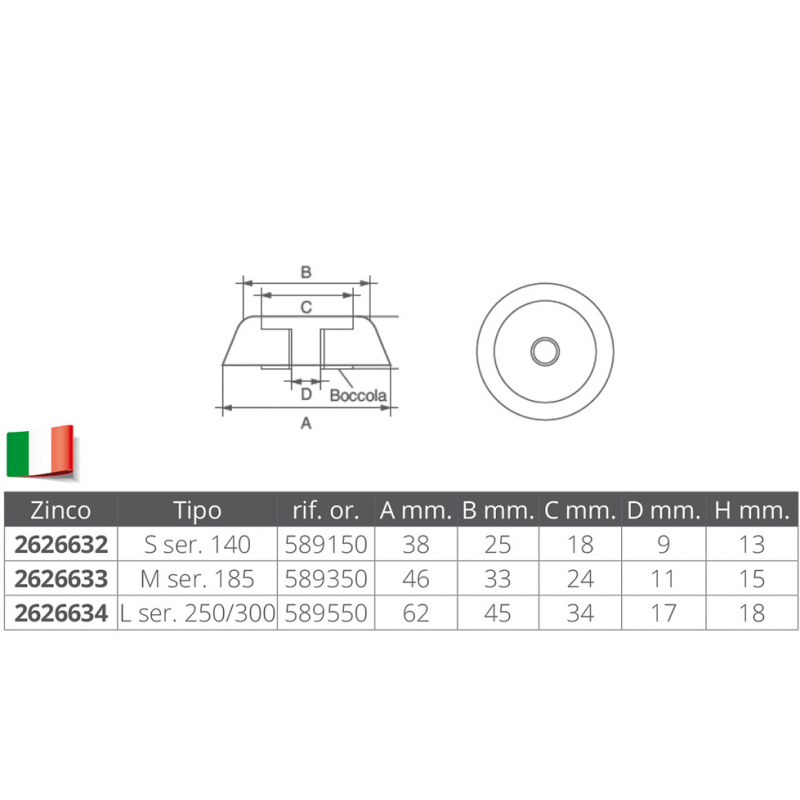 OGIVA PER BOW THRUST LEWMAR