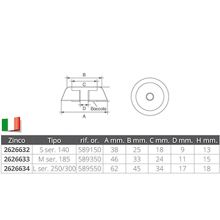 OGIVA PER BOW THRUST LEWMAR