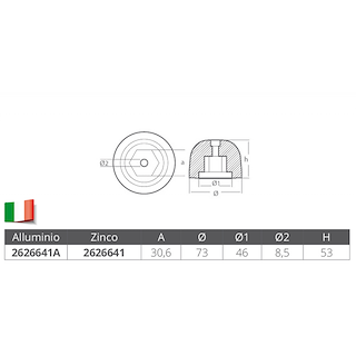OGIVA PER BOW THRUST SIDE POWER-SLEIPNER