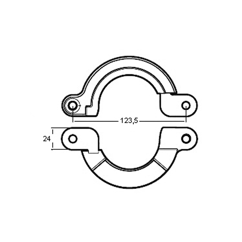 COLLARE PER MOTORI YANMAR SD 20/60 HP