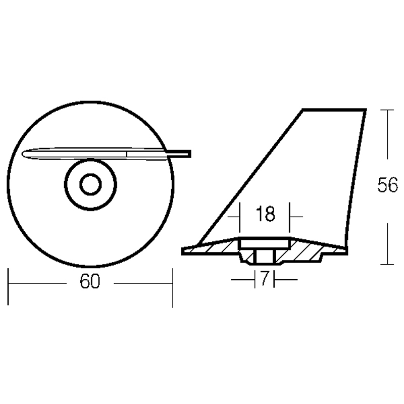 PINNA TOHATSU 25/50 HP
