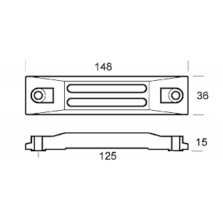 PLACCA PER MOTORI HONDA 25/50 HP
