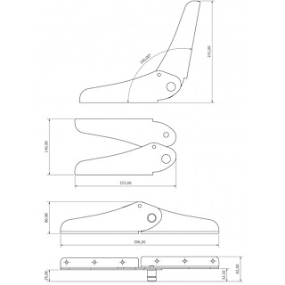 CERNIERA AISI 316 PER SEDILE