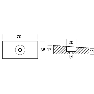 PLACCA PER MOTORI HONDA 75/225 HP
