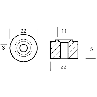 RONDELLA PER MOTORI HONDA 8/40 HP