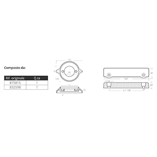KIT ALLUMINIO VOLVO 280