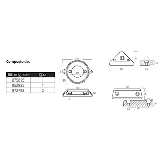 KIT ALLUMINIO VOLVO 290 C