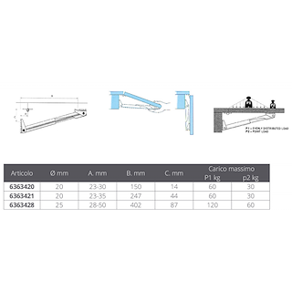 SUPPORTO ABBATTIBILE IN LEGA LEGGERA