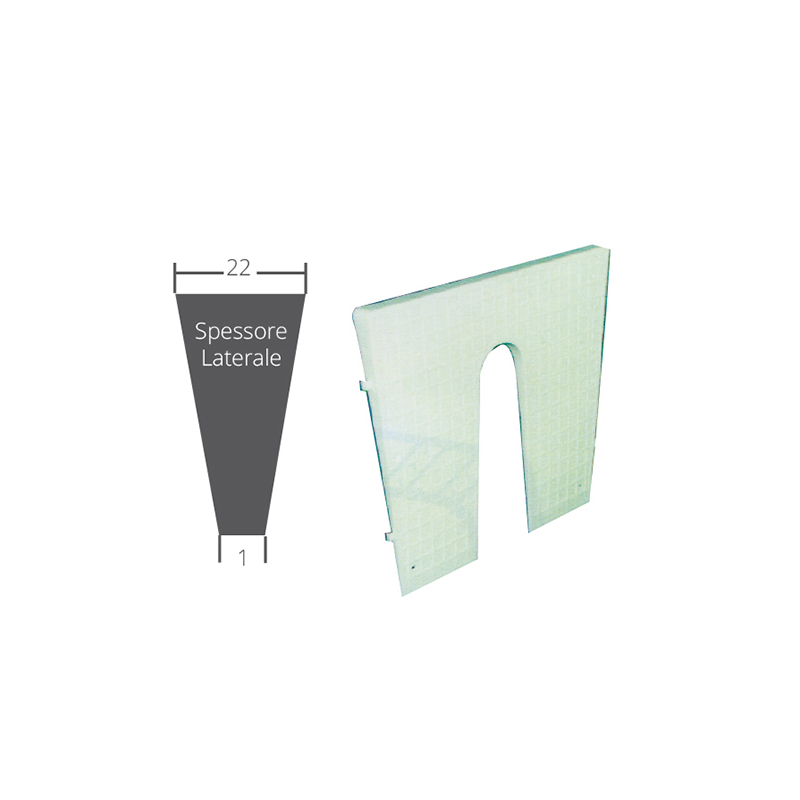 PIASTRA SALVA POPPA CUNEO BIANCA