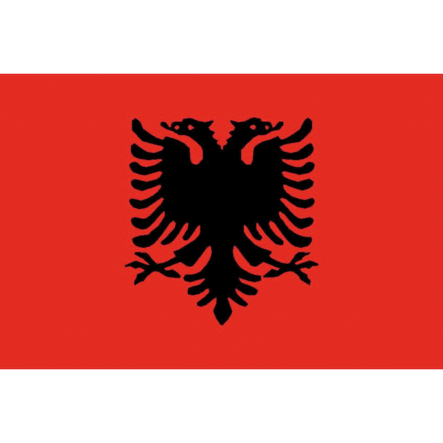 BANDIERA ALBANIA