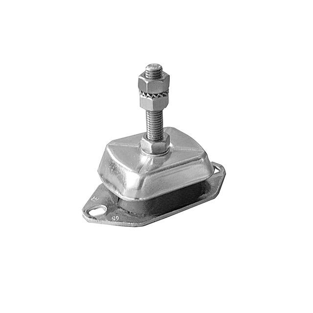 SUPPORTO MOTORE IN ACCIAIO ZINCATO CON PERNO