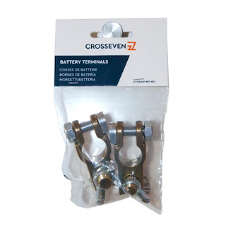 MORSETTI BATTERIA OTTONE LUCIDO