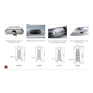 TENDER TRAIL FONDO RIGIDO CHIGLIA GONFIABILE