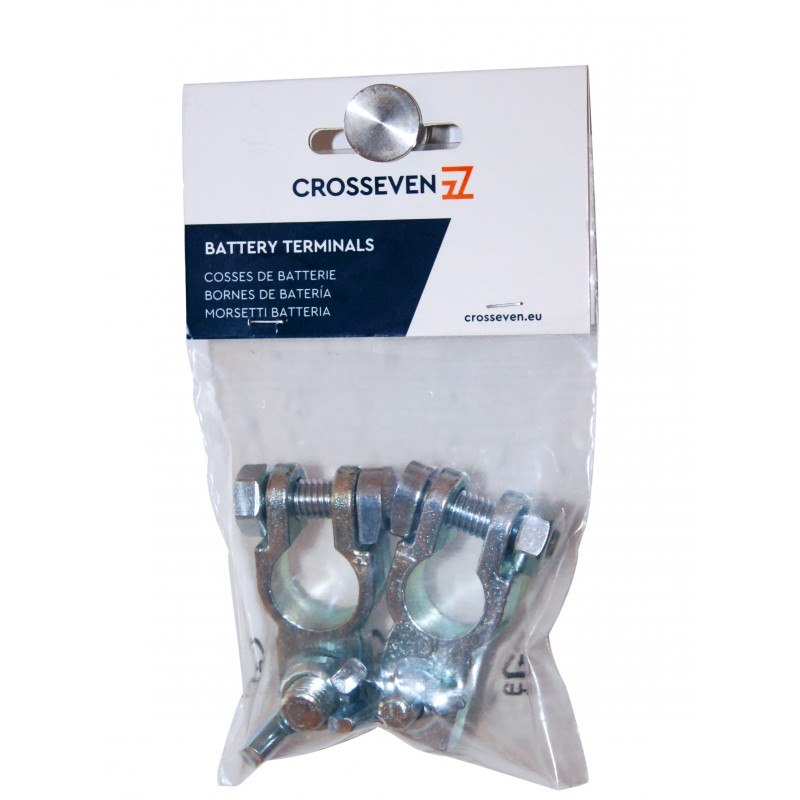 MORSETTI BATTERIA OTTONE ZINCATO