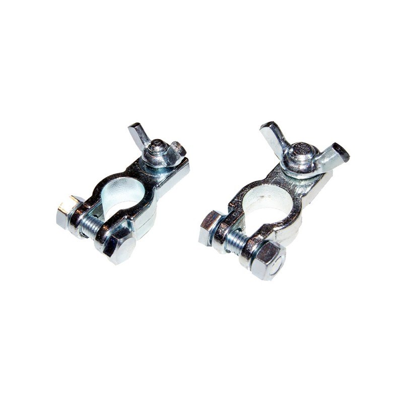 MORSETTI BATTERIA OTTONE ZINCATO