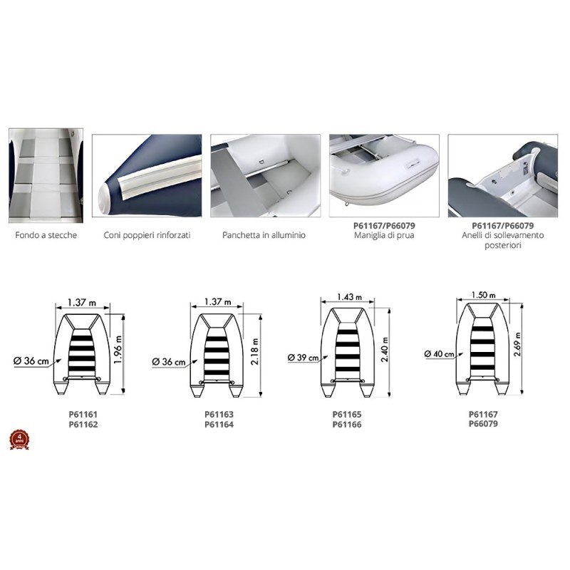 TENDER RAID II FONDO A STECCHE