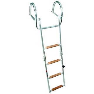 SCALETTA INOX RIBALTABILE