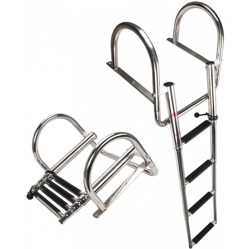 SCALETTA TELESCOPICA E RIBALTABILE