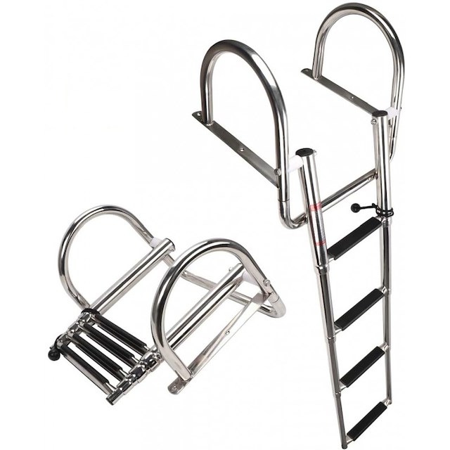 SCALETTA TELESCOPICA E RIBALTABILE