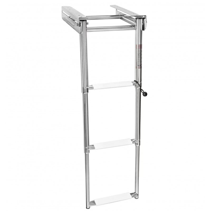 SCALETTE TELESCOPICHE A SCOMPARSA IN ACCIAO INOX